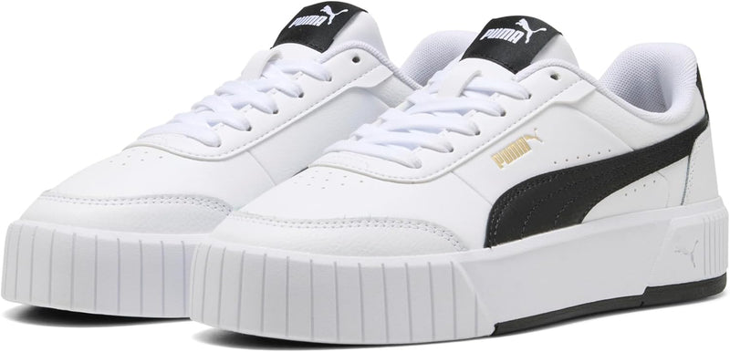 Carina Mia PUMA White-PUMA Black womens Low Boot - PUMA White-PUMA Black