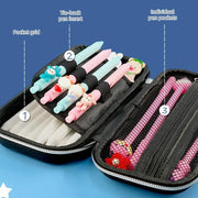 Pencil Case Organizer, Large Capacity Pencil Pouch, 3D EVA Pencil Bag, Cute Pencil Pen Box for Girls and Boys, Teens, and Students (Astronaut)