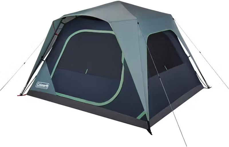 Coleman Instant Camping Tent - Skylodge 4/6/8 person - 6 Person Skylodge Cabin Tent