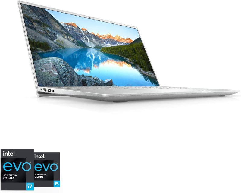 Dell Inspiron 14 7400 Ultraslim Laptop, 11th Gen Intel Core i5-1135G7, 14.5 Inch QHD+, 256GB SSD, 8 GB RAM, Intel® Iris® Xe Graphics, Win 10 Home, Eng Ar KB, Silver