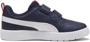 Courtflex V3 V PS Sportstyle Kids Shoes FOR Kids PUMA Navy-PUMA White-PUMA Red, 27.5 EU