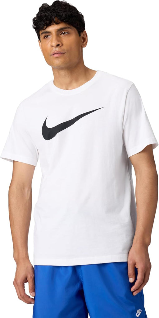 Men's Nsw Icon Swoosh T-Shirt - WHITE/(BLACK)