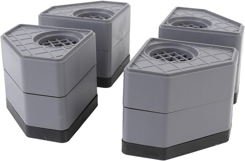 Washing Machine Stabilizer, Anti Vibration Pads for Washer Dryer Laundry, Reduce Noise, Universal Support Feet, 4PCS Shockproof Stabilizer Pads, Strong Grip