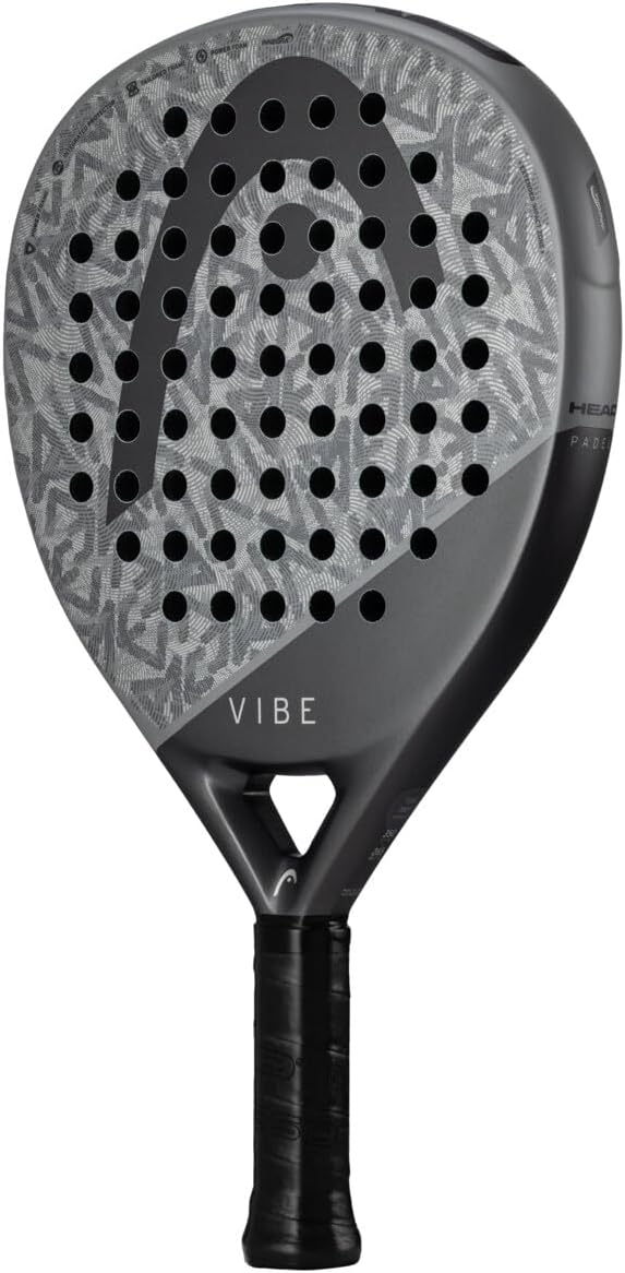HEAD Vibe Padel Racket - Power racket for casual and recreational players, 350 grams - Grey/Black