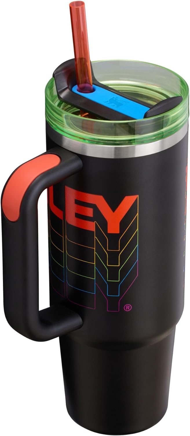 Stanley Quencher H2.0 Tumbler with Handle & Straw 40 oz | Twist On 3-Way Lid | Cupholder Compatible for Travel | Insulated Stainless Steel Cup | BPA-Free | Seafoam