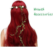 SKEIDO 20m Artificial Vines, Artificial Leaf Garlands Fake DIY Vine Simulation Flower Foliage Green Leaves Decorative Home