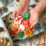 18 Pcs Christmas Cookie Cutter Set, Stainless Steel, Winter Baking Cutters, Christmas Tree, Snowflake, Snowman, Gingerbread Man, Gingerbread Girl, Mitten, Holiday Cookie Shapes for Kids Family Gifts