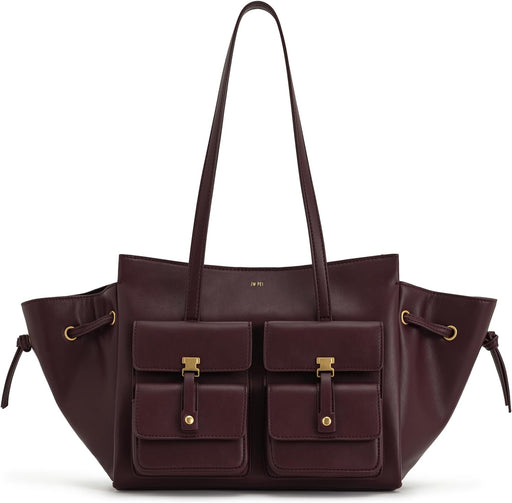 Women's Linda Tote Bag - Deep Burgundy