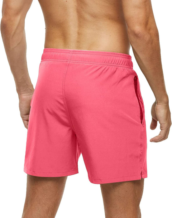 Mens Swimming Trunks Swim Shorts Gym Athletic Workout Running Sports Golf Lounge Clothes Casual Summer Beach