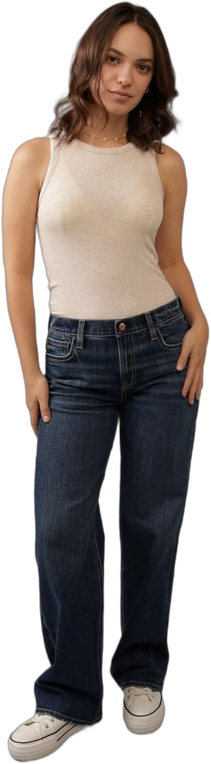 Womens Stovepipe Jeans (pack of 1) - Blue