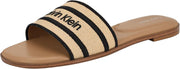 Women's Kendell Flat Sandal - Light Natural/Black 114