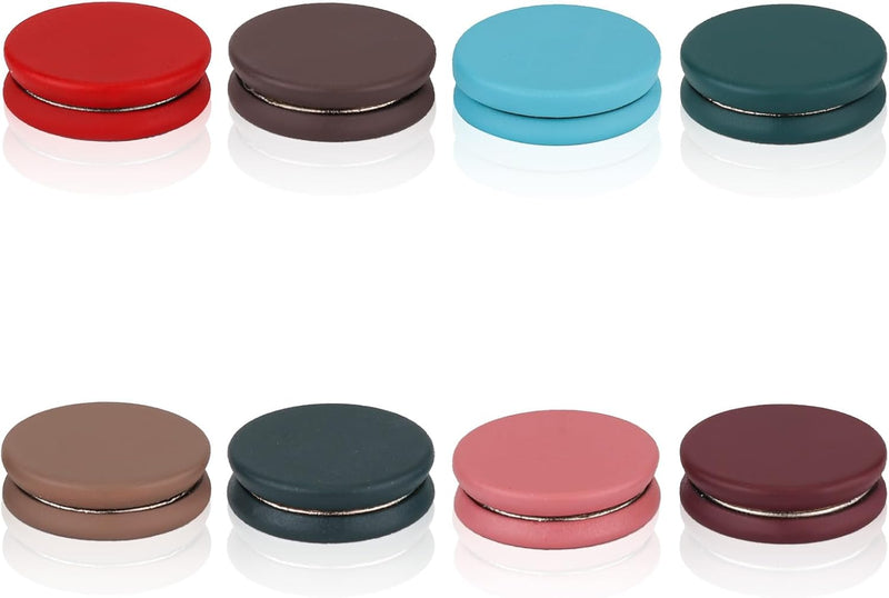 Pack of 8 Hijab Magnetic Pins, 1.4 cm, Versatile Hijab Magnetic Pins, Hijab Magnets, Without Hooks, Strong Magnetic Hijab Pins, Needle-less Brooch for Women, Clothing