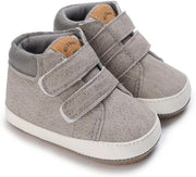 E-FAK Baby Shoes Boys Girls Infant Sneakers Non-Slip Rubber Sole Toddler Crib First Walker Shoes