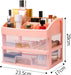 ALOXE Cosmetic Organizer Box Drawers Storage Plastic Stationary Box | Make Up Organiser For Women