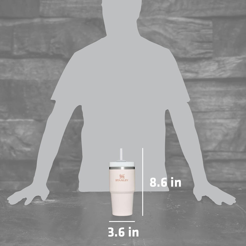 STANLEY The Quencher H2.0 FlowState Tumbler | 20 OZ Rose Quartz