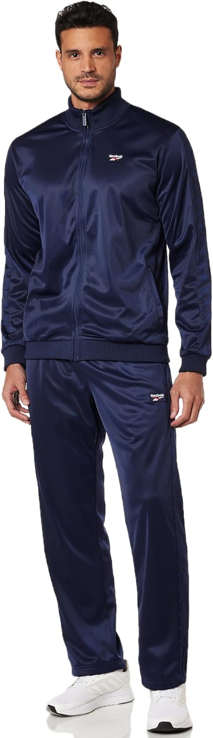 Mens ZEN CUT AND SEW 2PC TRACKSUIT Tracksuit (pack of 1) - VECTOR NAVY