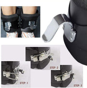 TAYGUM Inversion Gravity Boots,Inversion Gravity Boots Back Neck Shoulder Muscle Stretcher Boots for Chin Up Gym Fitness Bodybuilding