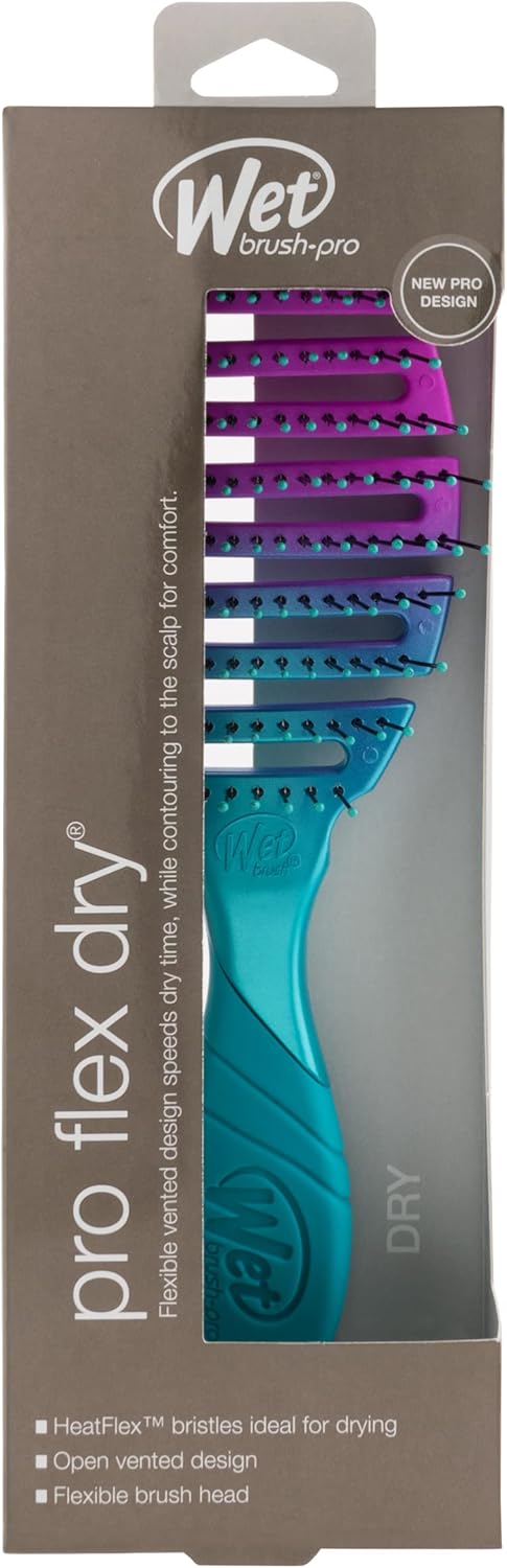 Wet Brush Brush Pro Flex Dry Teal Ombre