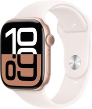 Apple Watch Series 10 GPS + Cellular 46 mm Smartwatch with Jet Black Aluminium Case with Ink Sport Loop - One Size. Fitness Tracker, ECG App, Always-On Retina Display, Carbon Neutral
