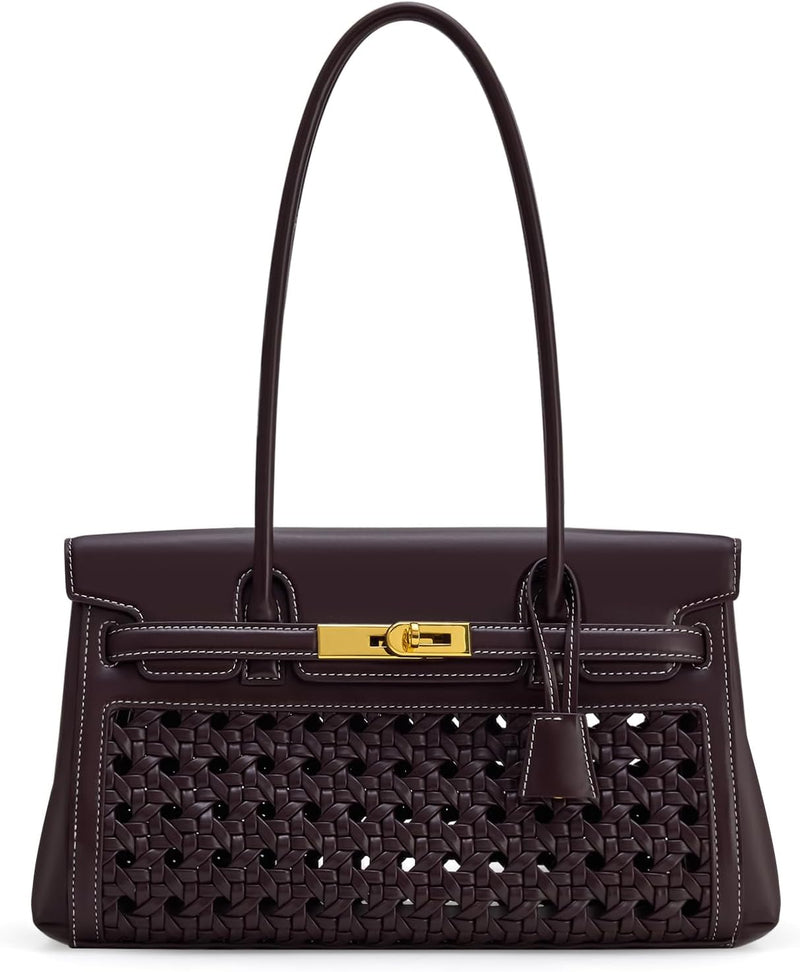 Women's Yara Shoulder Bag - Dark Red