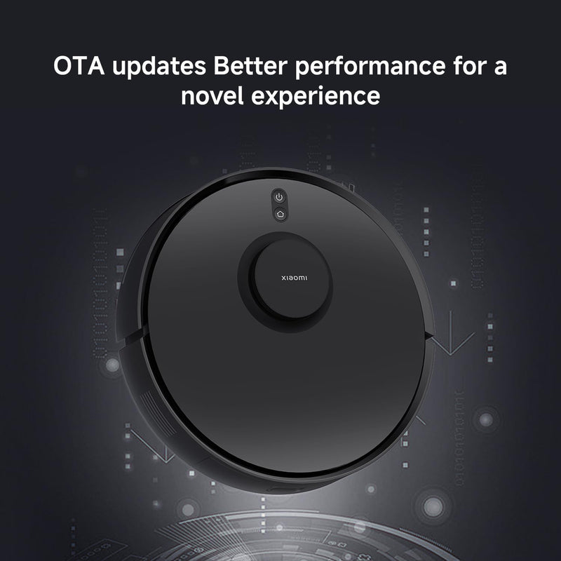 Xiaomi Robot Vacuum S10T, Smart LDS Navigation, 8000Pa Powerful Suction, 5200mAh Large Battery Capacity, 2-in-1 Vacuum and Mop, App Control, Pet Hair & Carpet Cleaning, Black