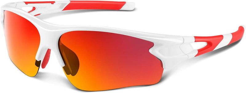 Polarized Sports Sunglasses for Men Women Youth Baseball Fishing Cycling Running Golf Motorcycle Tac Glasses UV400
