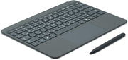 Surface Pro Keyboard with Slim Pen 2 Bundle for Surface Pro 12" Device, Alcantara Material Slate-English/Arabic