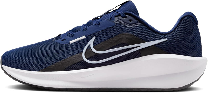 Downshifter 13 mens LACED SHOES - MIDNIGHT NAVY/PURE PLATINUM-BLACK-WHITE
