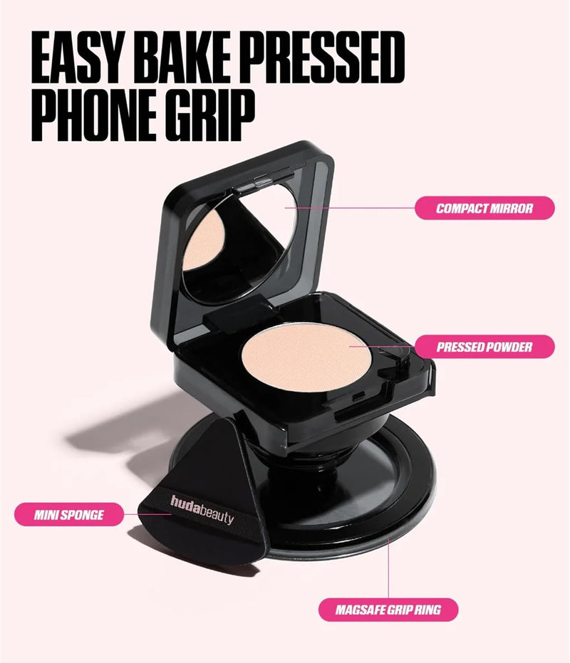Huda Beauty Easy Bake Pressed Powder Phone Grip 1.3g - Kunafa Blondie