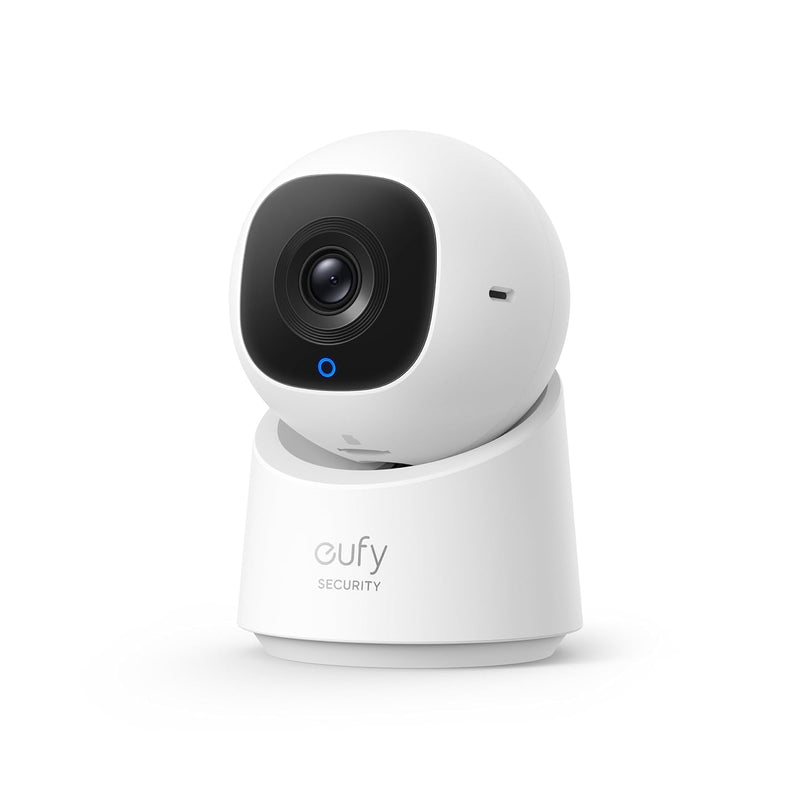 eufy Security Indoor Cam C220, 2K Resolution Security Camera with 360� PTZ, Plug-in Security Indoor Camera with 2.4G Wi-Fi, Human/Motion AI, Night Vision, AI Tracking, HomeBase S380 Compatible