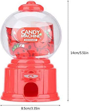 Candy Vending Machine Cute Sweets Mini Candy Machine Bubble Gumball Dispenser Coin Bank