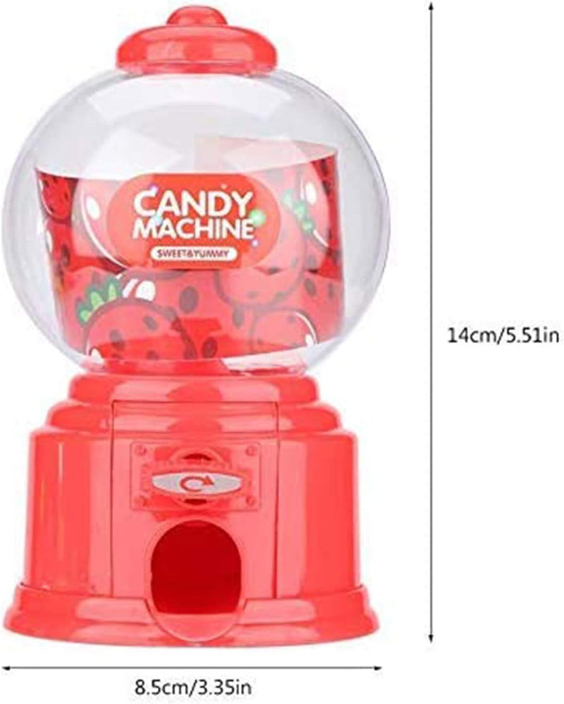 Candy Vending Machine Cute Sweets Mini Candy Machine Bubble Gumball Dispenser Coin Bank