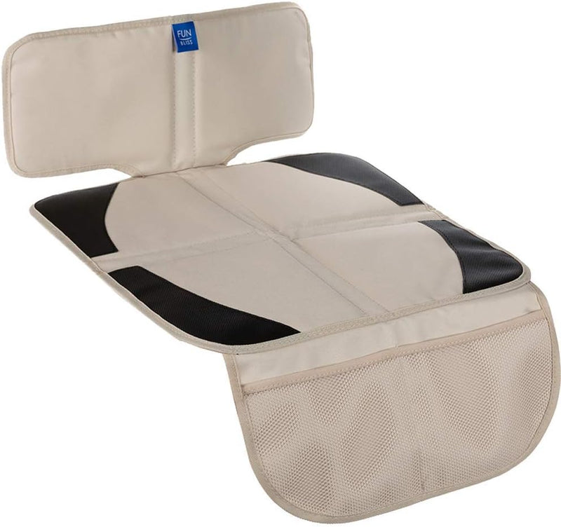 Funbliss Car Seat Protector for Baby Child Car Seats - Auto Seat Cover Mat for Under Carseat with Thickest.