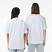 Lacoste Mens Loose Fit Large Crocodile Organic Cotton T-Shirt