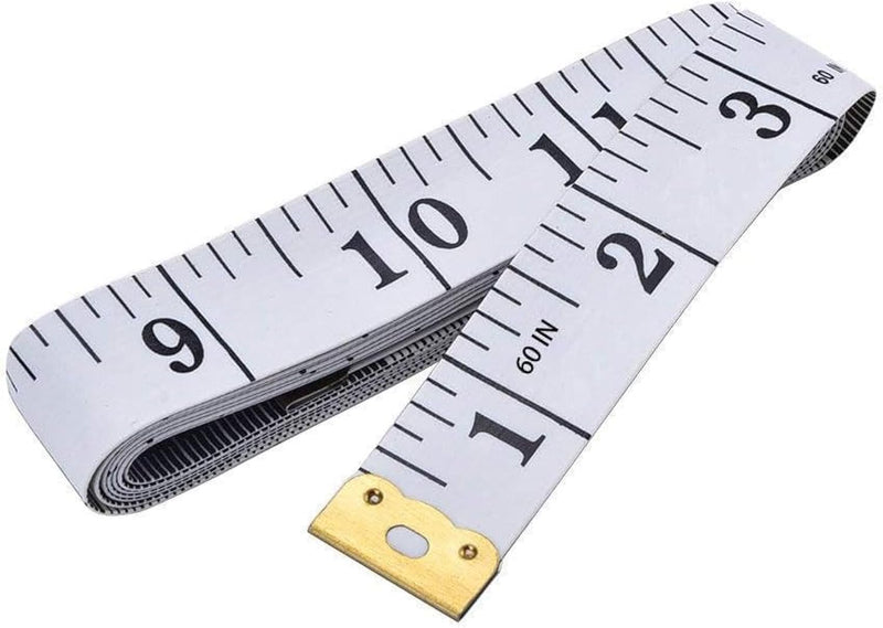 SHOWAY Soft Tape Measures Double-Scale 60-Inch/150cm Measure Ruler Bulk for Sewing Tailor Cloth,Double Scale Waist Measurement Set,Body Measurements | ASSORTED