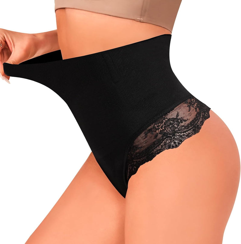 Tummy Control Thong Shapewear for Women Tummy Control Seamless Shaping Thong Underwear Body Shaper Panties