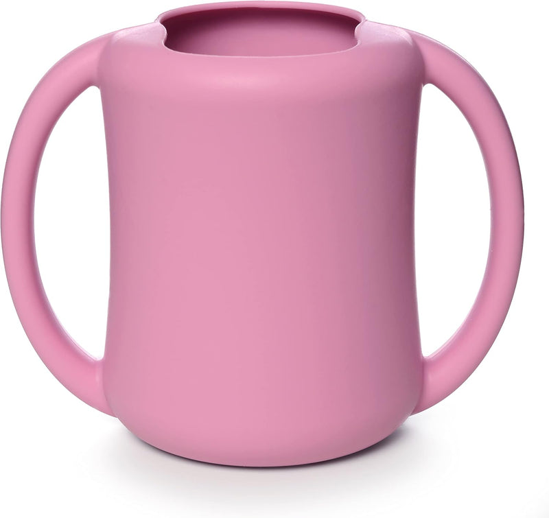 PrimaStella Unbreakable Silicone Baby and Toddler Training Cup (Periwinkle)