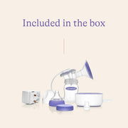 Lansinoh Compact Single Electric Breast Pump , Set Of 1