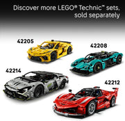 Technic Porsche 911 GT3 R REXY AO Racing Car Toy - Model Kit w/ 6-Cylinder Engine, Rear-Wheel Drive and Dinosaur Design - Gift for 11+ Year Old Boys & Motorsport Fans - 42224