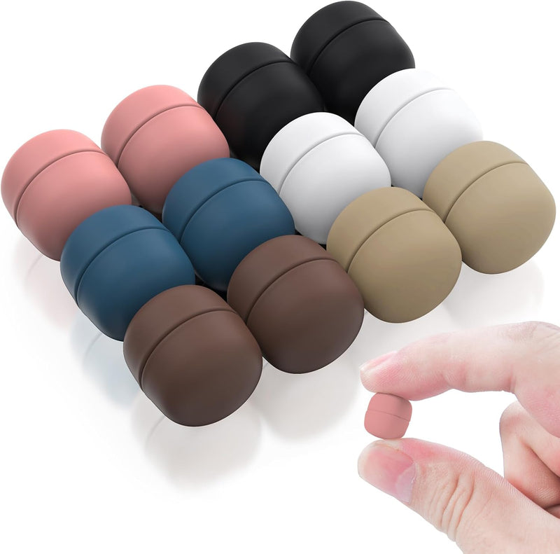 Evnlo 12 Pairs Strong Hijab Magnets Pinless Hijab Pins for Women, Multi Use Magnetic Pins for Hijab Scarf Shirts Dress and Clothes
