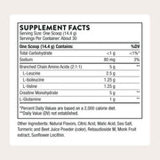 Creatine + BCAAs, 5 g Creatine Monohydrate & 5 g BCAAs, 30 Servings