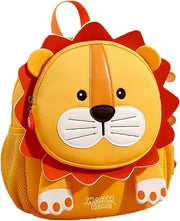 Cute Toddler Backpack Toddler Bag Schoolbag Animal 3D Cartoon Mini Travel Bag for Baby Girl Boy 2-8 Years Small Kids Daypack - Sunshine Lion