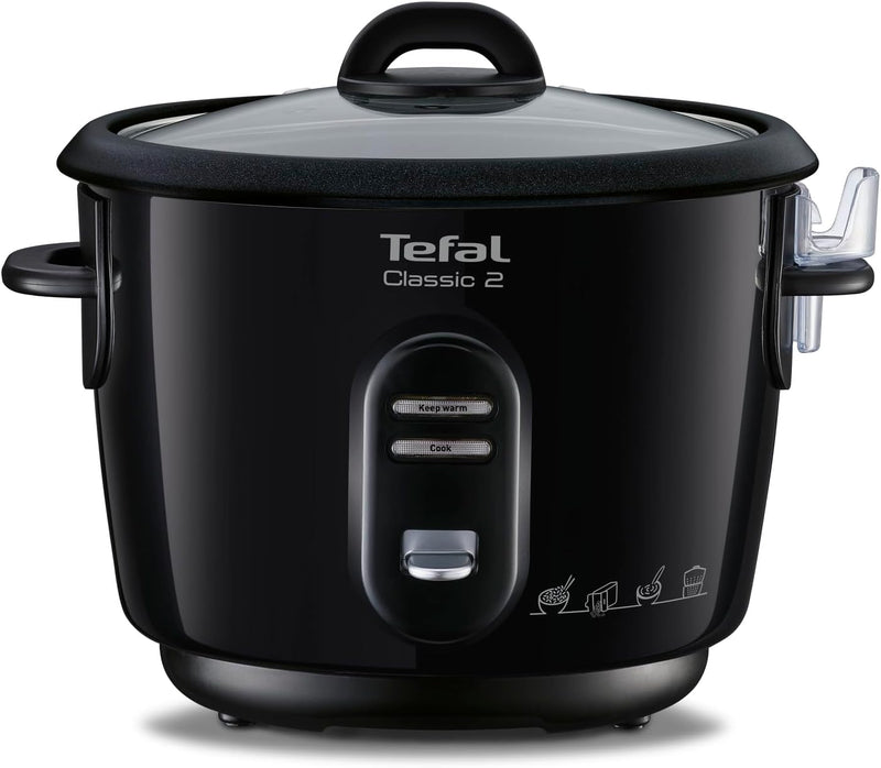 Tefal RK102811 Reiskocher Classic, schwarz-metallic