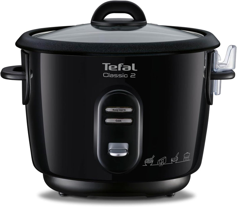 Tefal RK102811 Reiskocher Classic, schwarz-metallic