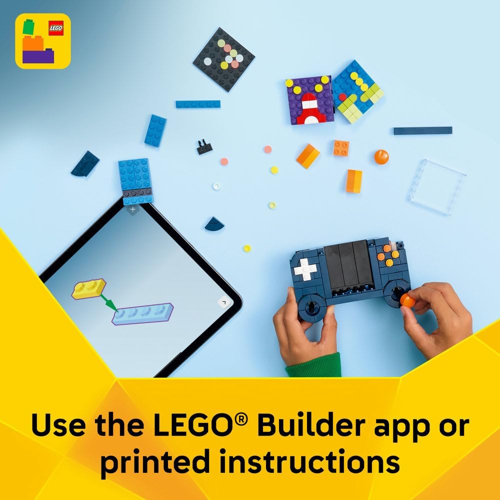 LEGO Creator 3in1 Retro Gaming Console - Transforms into an Arcade Machine or Computer w/Keyboard & Mouse - Gamer Gift Idea for 8+ Year Old Boys & Girls - 31380 – image 6