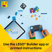 LEGO Creator 3in1 Retro Gaming Console - Transforms into an Arcade Machine or Computer w/Keyboard & Mouse - Gamer Gift Idea for 8+ Year Old Boys & Girls - 31380