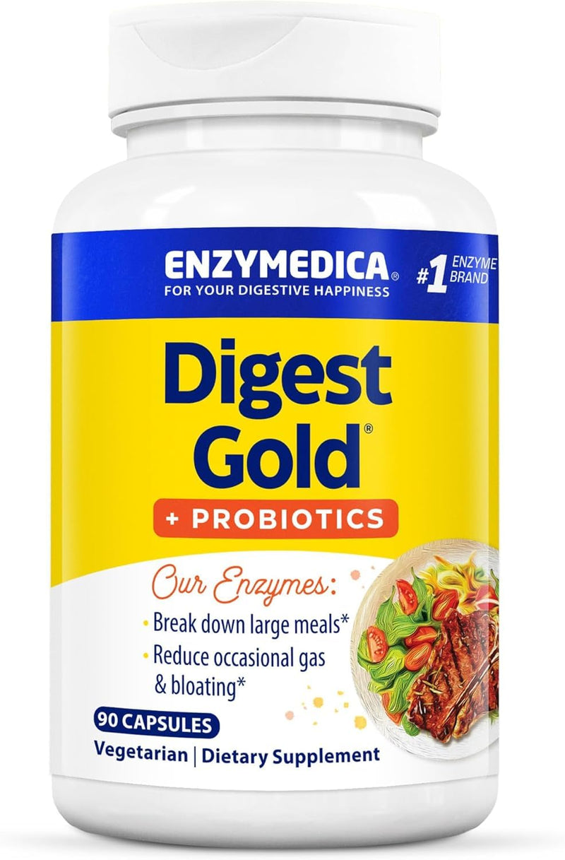 ENZYMEDICA Digest Gold + Probiotics, 90 Capsules