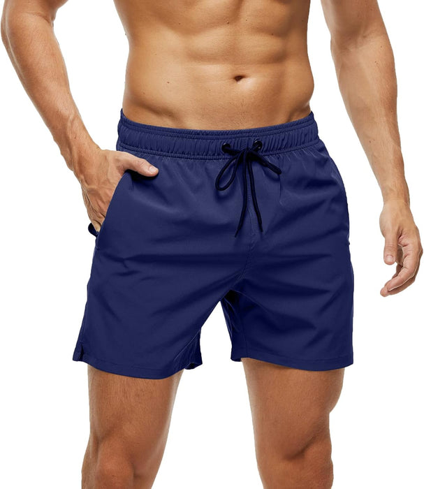 Mens Swimming Trunks Swim Shorts Gym Athletic Workout Running Sports Golf Lounge Clothes Casual Summer Beach