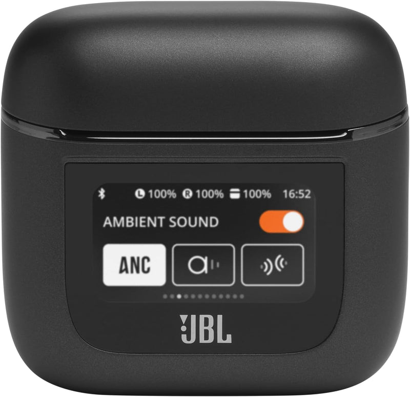 JBL Tour Pro 3, True Wireless Earbuds with Bluetooth, Built-in Battery and 40h Playback, Charging Case, Noise Cancelling and JBL Spatial 360 with Head Tracking, Beige