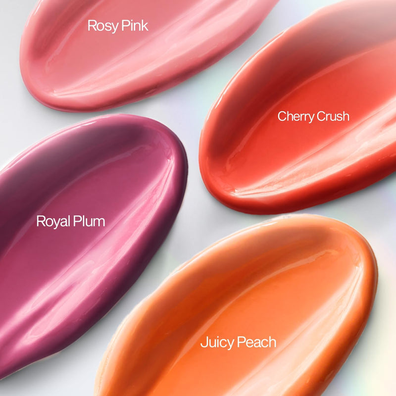 GlutaHya Serum Gloss Tinted Lip Care Royal Plum Hyaluronic Acid & Glutathione for Plump Dewy Lips Instant Moisturisation, SPF 15, NonSticky 10 ml